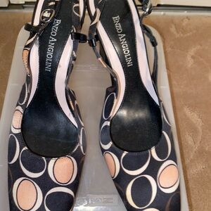 Enzo Angiolini Heels with straps. Women’s size 6.5, new.
